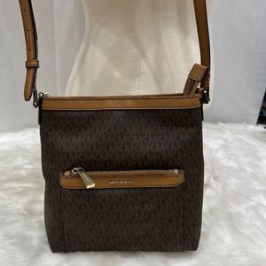 Michael Kors, dark brown light brown Crossbody bag